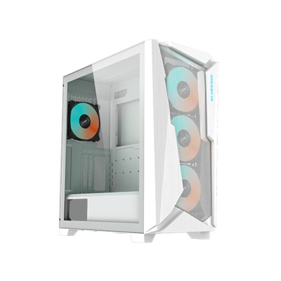 GIGABYTE C301 GLASS E-ATX GAMING CASE White