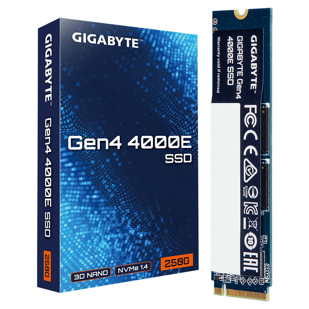 GIGABYTE Gen4 4000E SSD 250GB-01